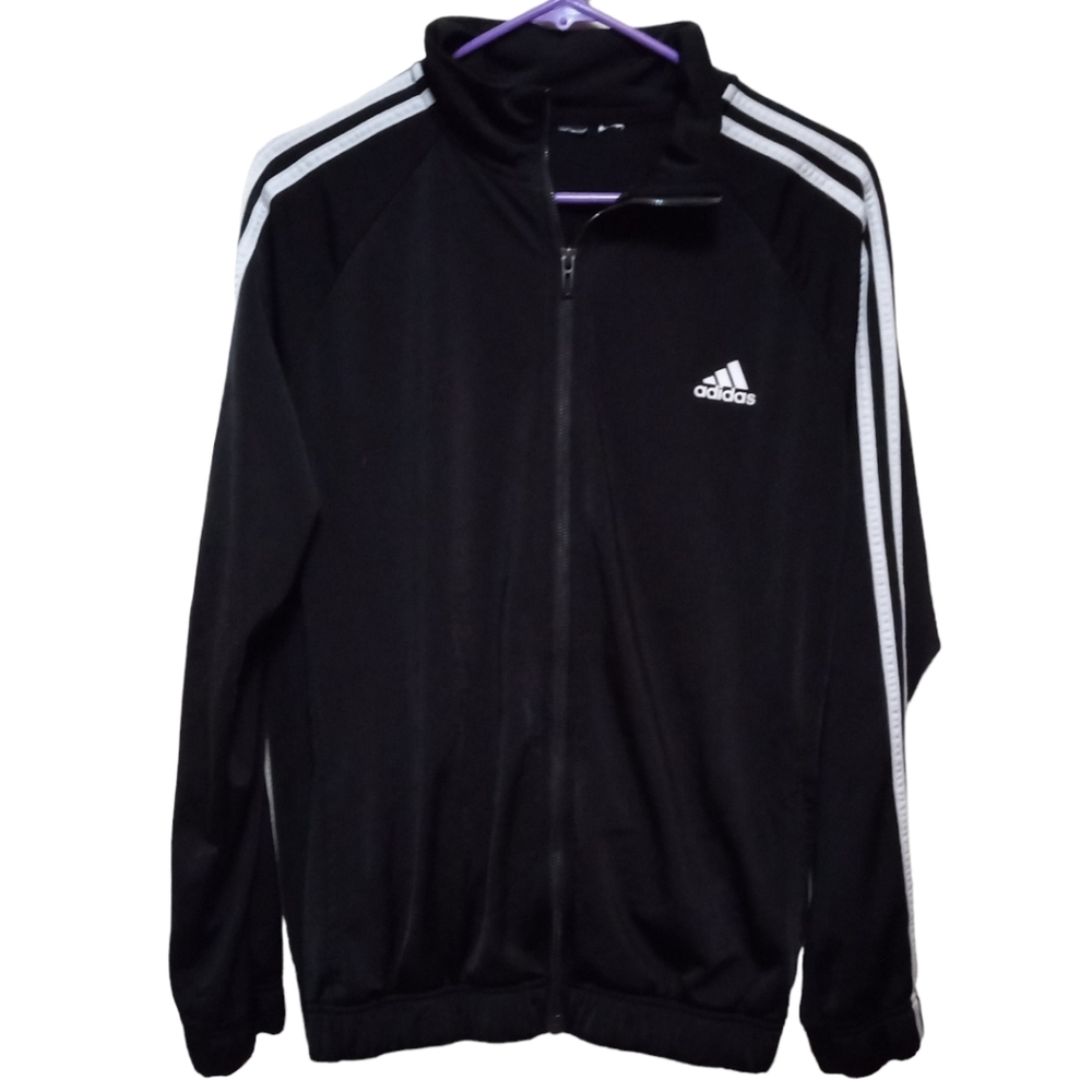Adidas Zip Up Athletic Logo Jacket. Women's Large. Good condition.